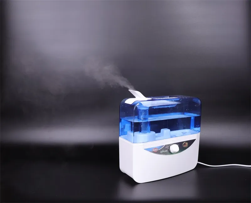 Humidifier Ultrasonach Ceann Ceobhrán Rothlach 360° le haghaidh Peataí Dreapadóireachta