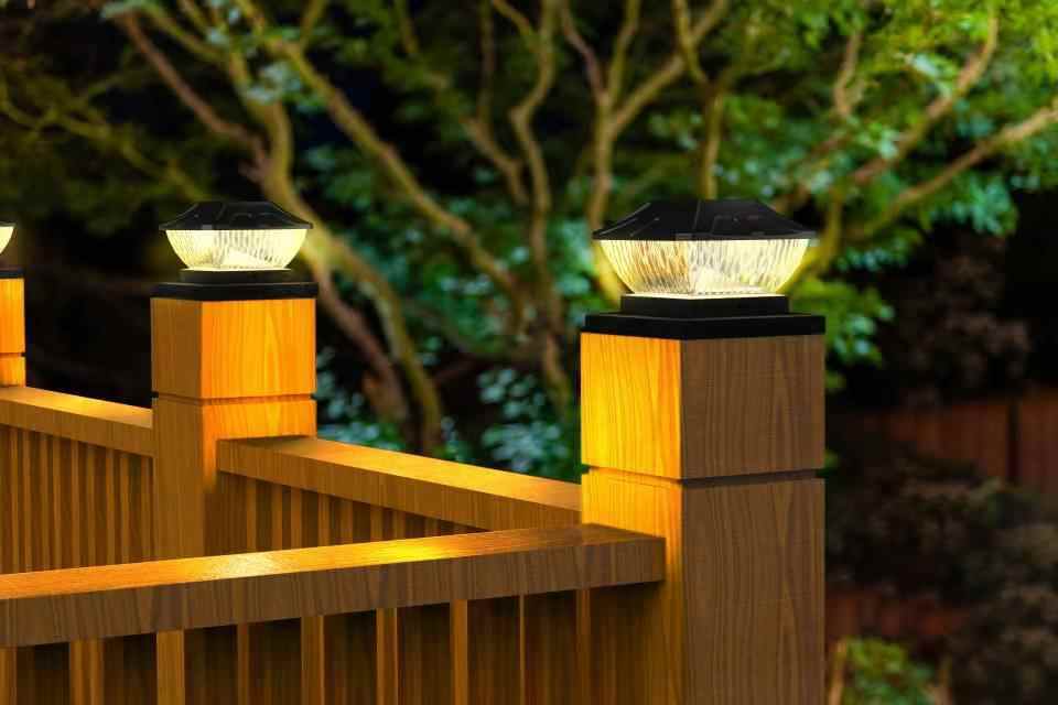 Outdoor Courtyard Garden Pillar Lamp